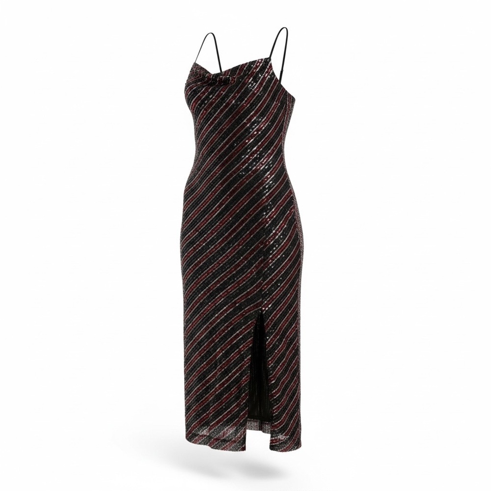 Laundry by Shelli Segal Sequin Dress Size 14 - Picture 2 of 7